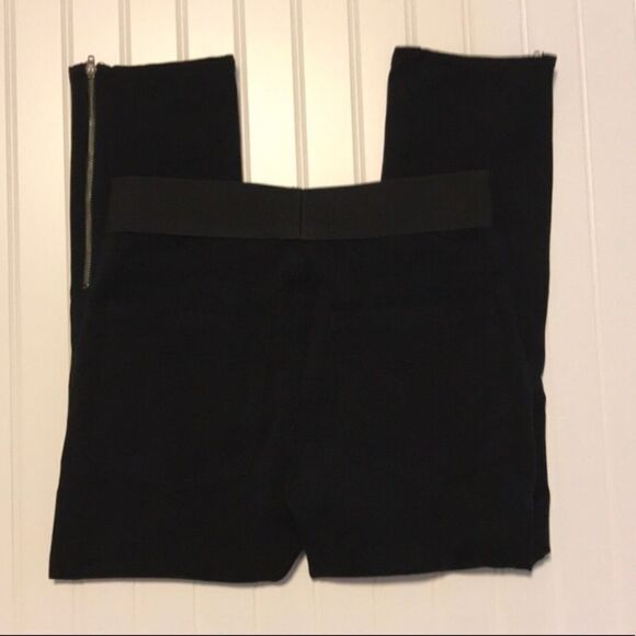 Karen Kane Size 2 Cropped Black Stretch Pants - Picture 1 of 6